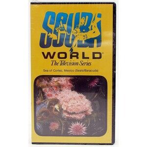 SCUBA WORLD Adventures in Baja California VHS Sea of Cortez MV Rio Rita Sealed